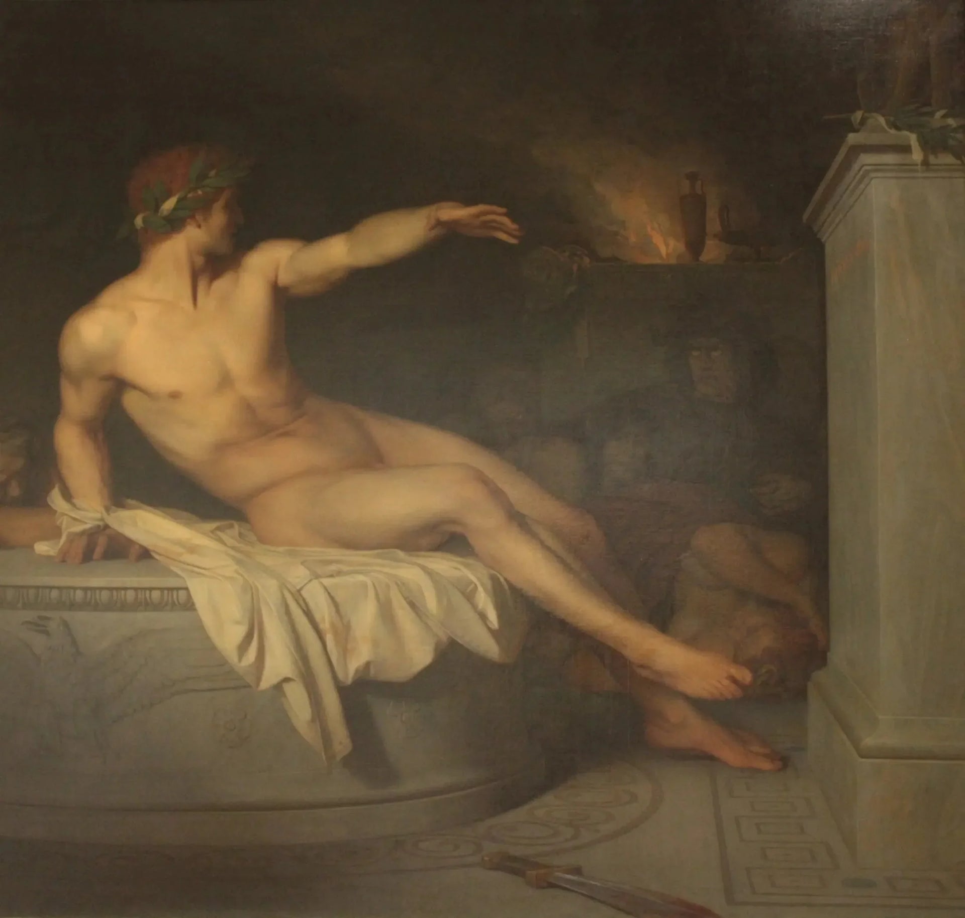 Oreste - Alexandre Cabanel image 1 copie peinte à la main à l’huile