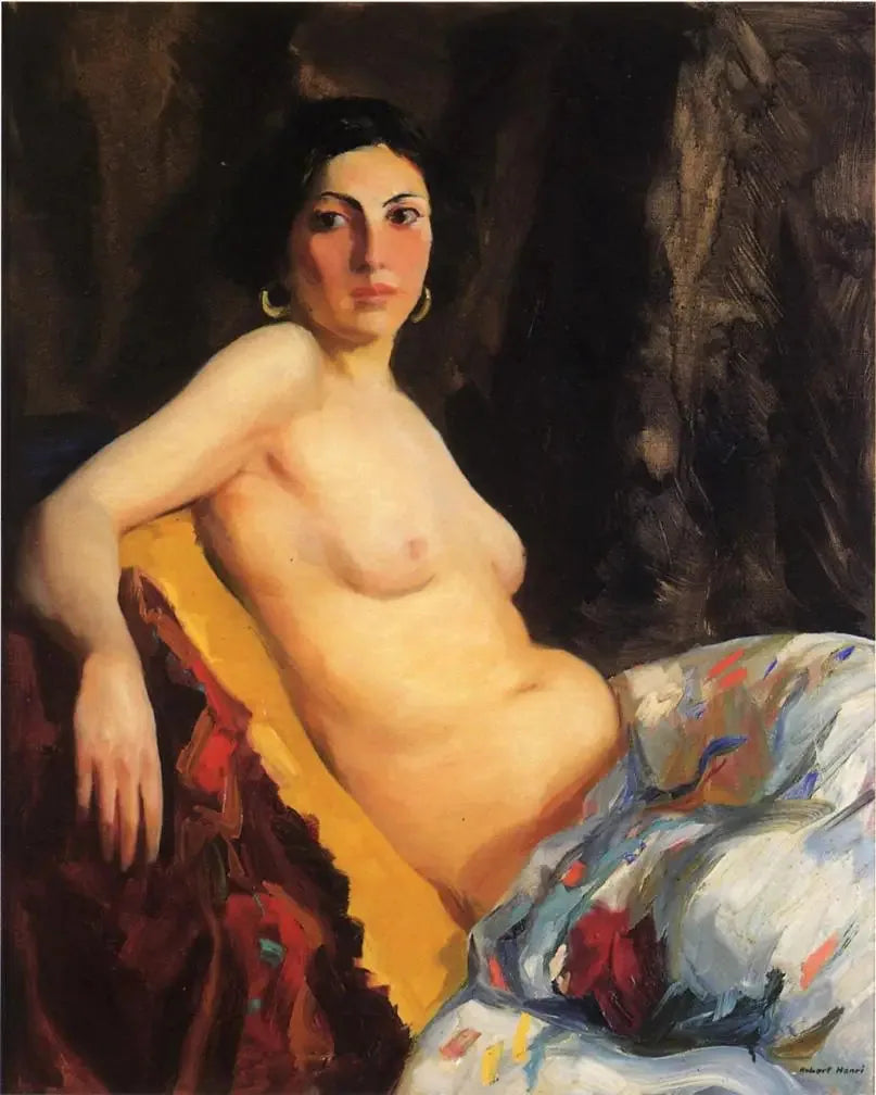 Orientale - Robert Henri image 1 reproduction réalisée par Alpha Reproduction