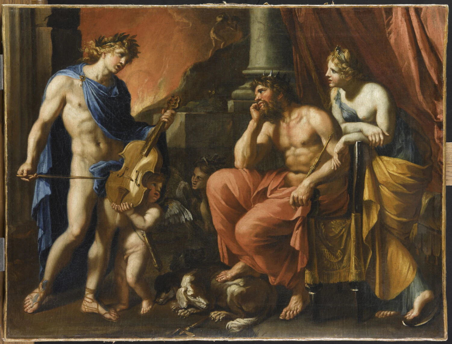 Orphée devant Pluton et Proserpine - François Perrier