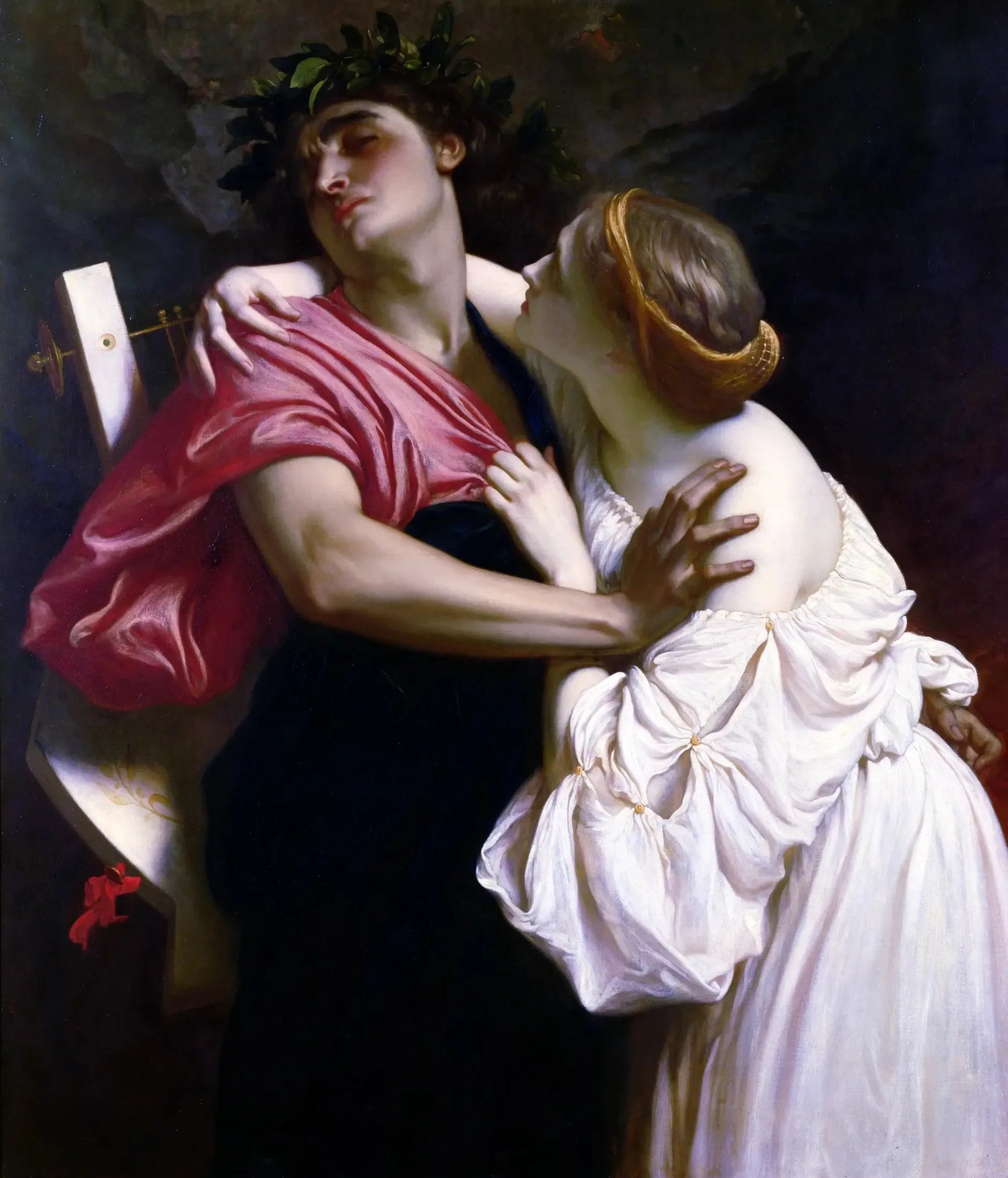 Orphée et Eurydice - Frederic Leighton image 1 copie de tableau peinte à la main