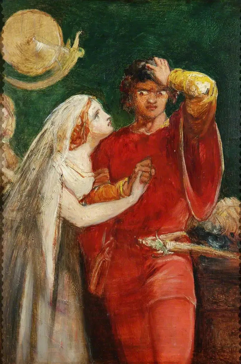 Othello et Desdémone - John Everett Millais