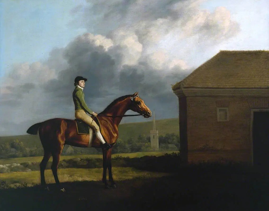 Otho, avec John Larkin en haut - George Stubbs image 1 copie de tableau peinte à la main