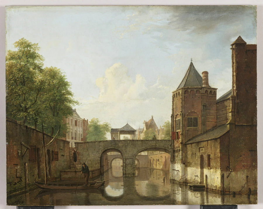 L'Oude Gracht à Utrecht, vue composite - Joannes Huibert Prins