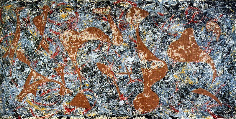 Sorti de la toile - Jackson Pollock
