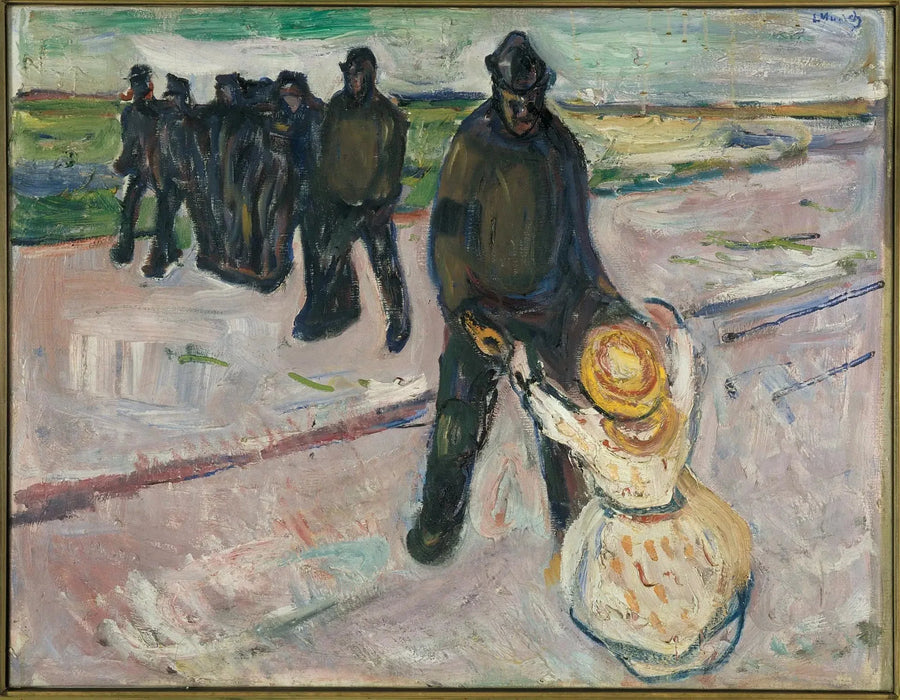 Ouvrier et Enfant - Edvard Munch