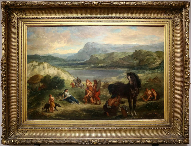 Ovide chez les Scythes - Eugène Delacroix