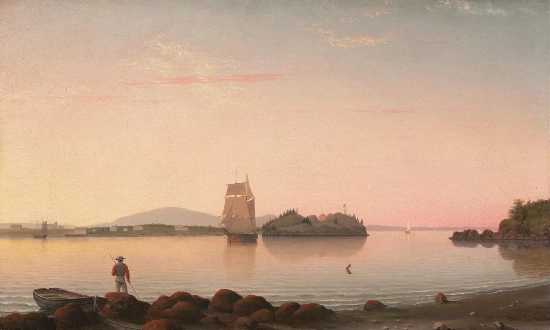 Owl's Head, baie de Penobscot, Maine - Fitz Henry Lane image 1 reproduction réalisée par Alpha Reproduction