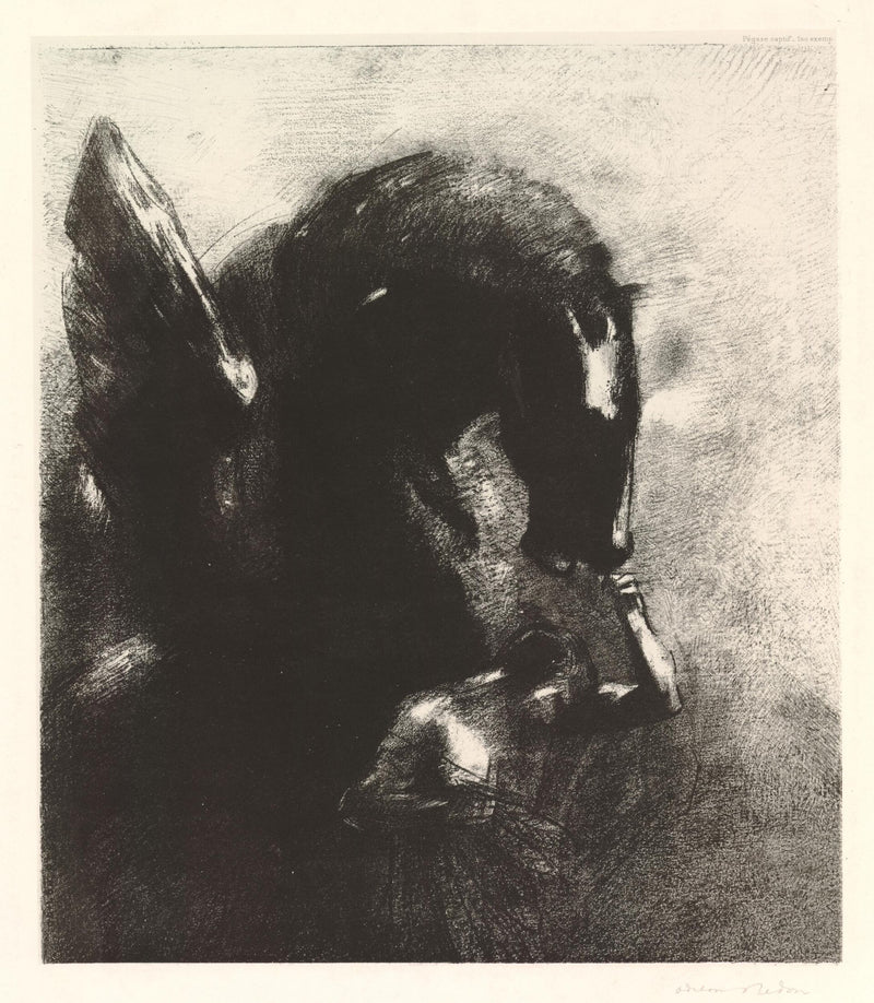 Pégase captif - Odilon Redon