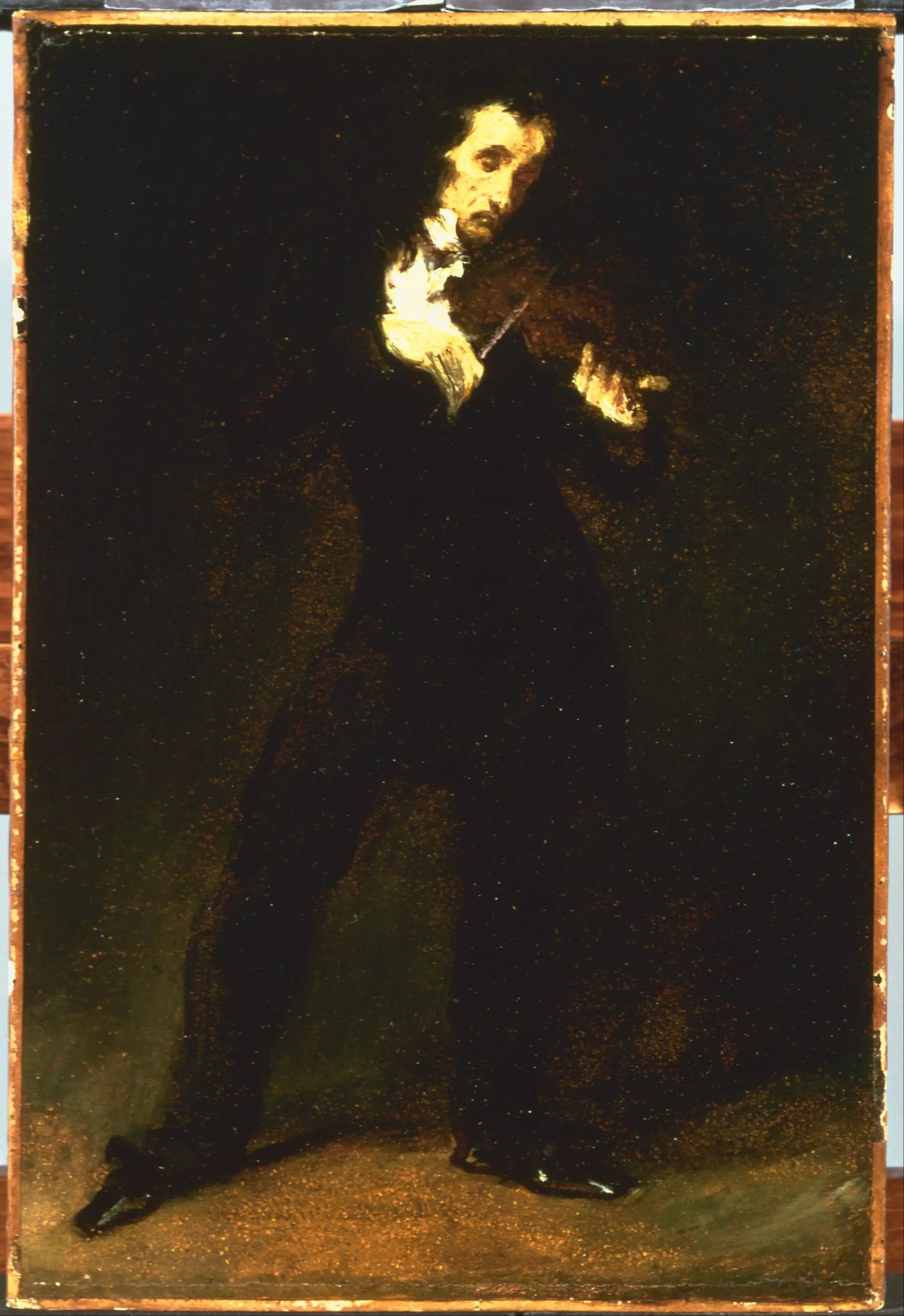 Paganini - Eugène Delacroix image 1 copie de tableau peinte à la main