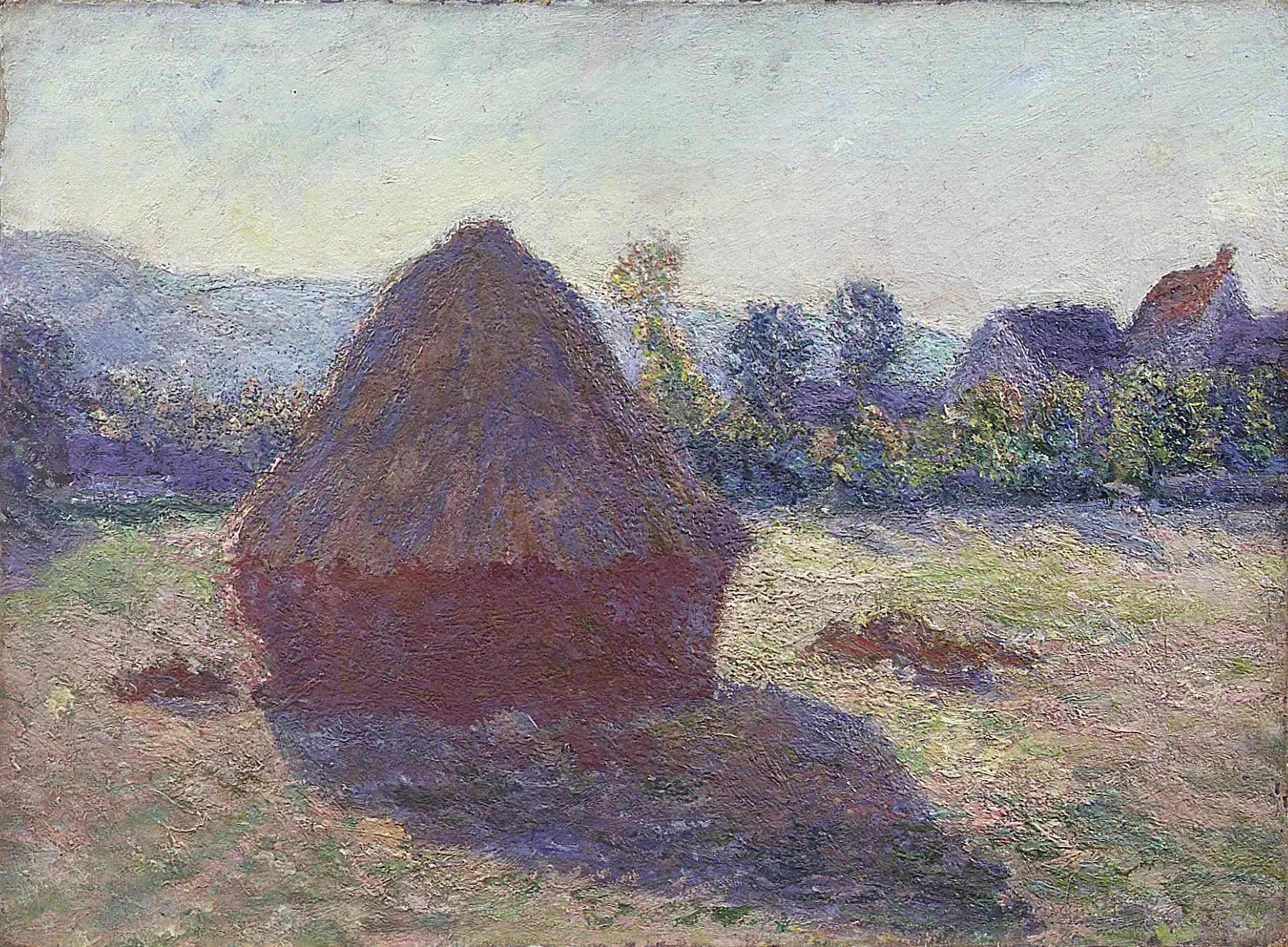 Meule au soleil du soir de Claude Monet, 1891 – Fondation des beaux-arts Gösta Serlachius