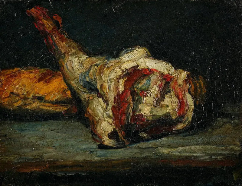 Pain et gigot d’agneau - Paul Cézanne