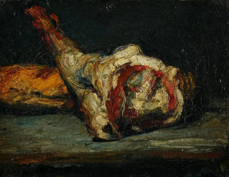 Pain et gigot d’agneau - Paul Cézanne