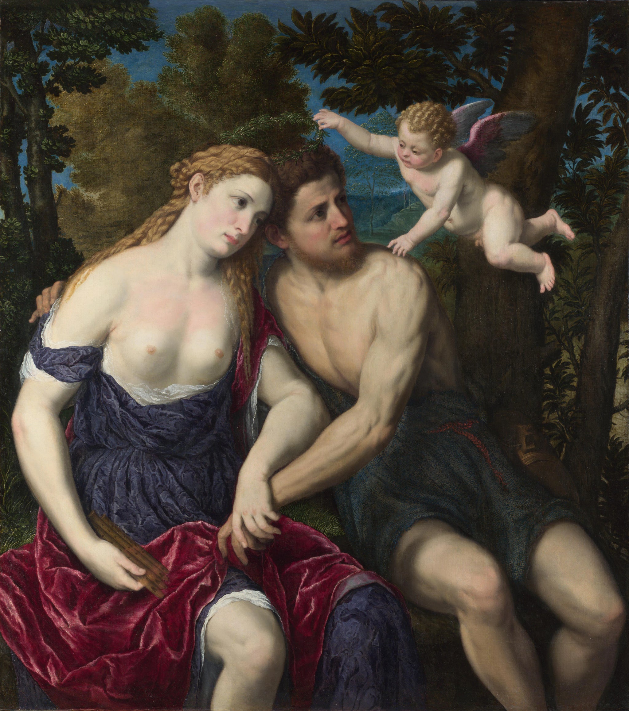 Une paire d'amants - Pâris Bordone