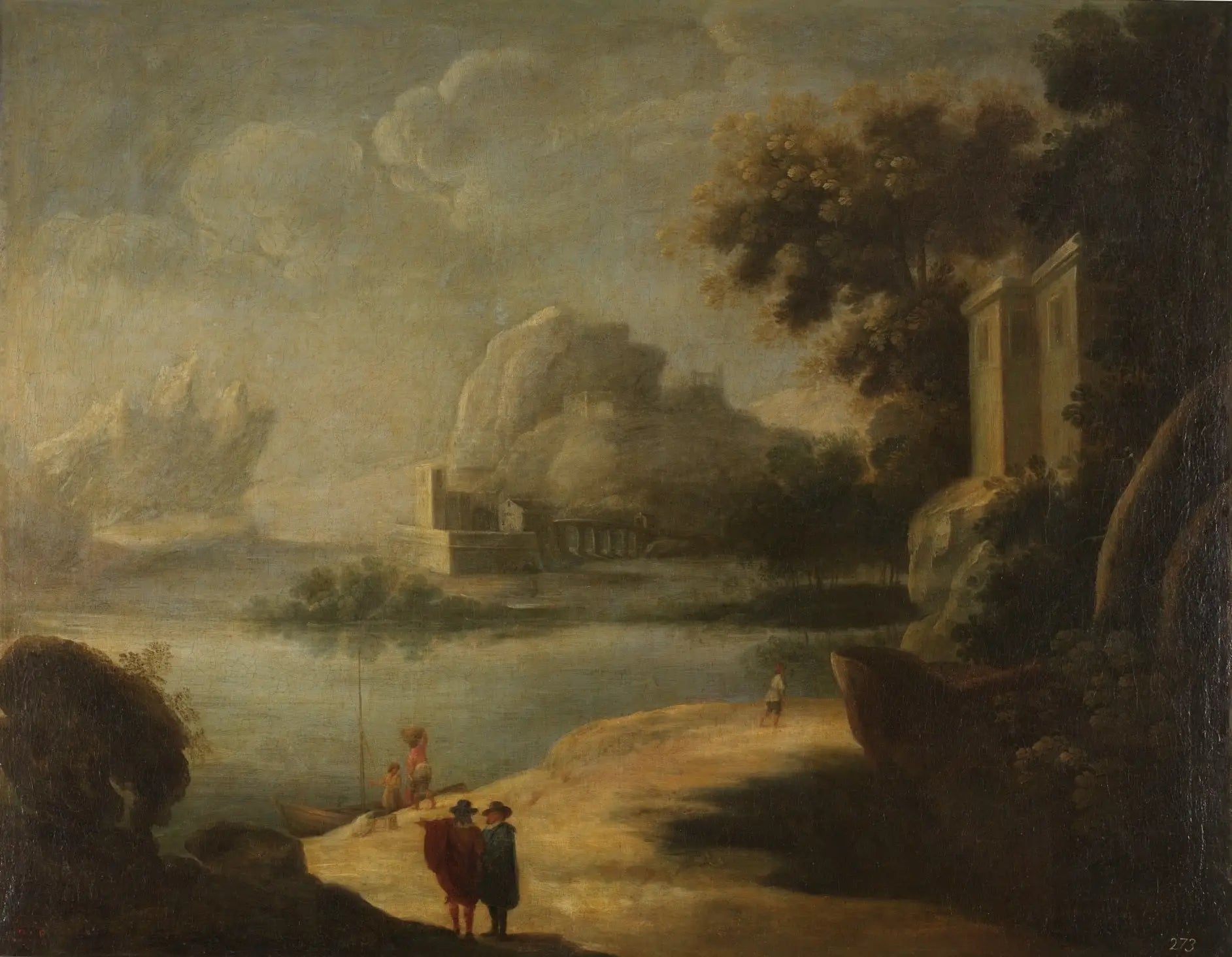 Paisaje - Bartolomé Esteban Murillo image 1 tableau peint à l’huile sur toile