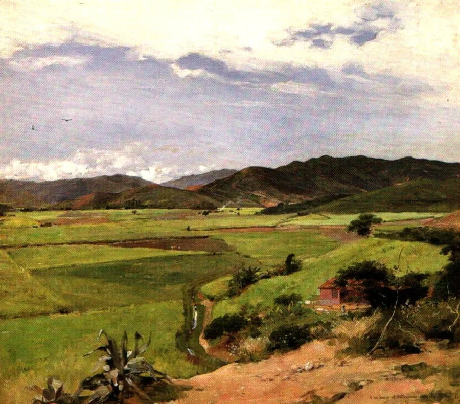 Paisaje del Paraiso. - Arturo Michelena