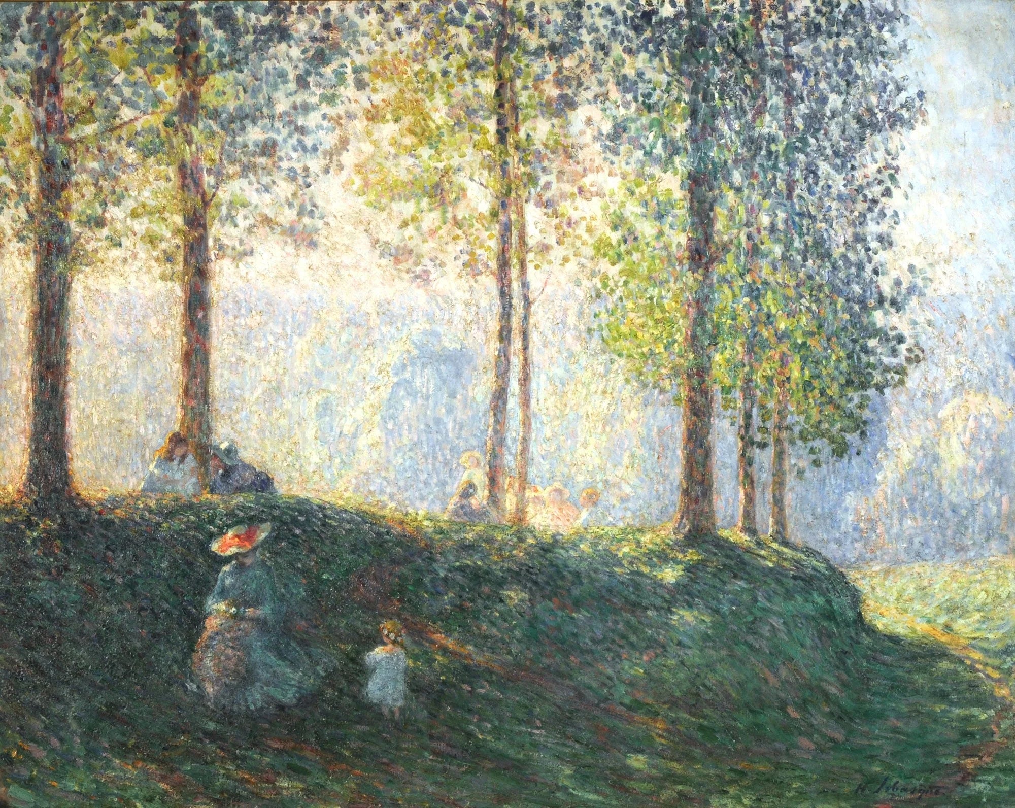 Paisaje - Henri Lebasque image 1 reproduction de peinture à l’huile