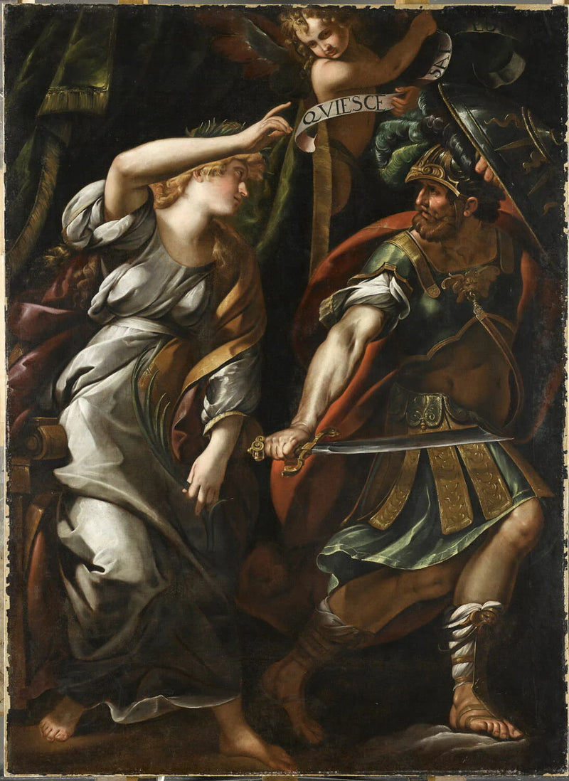 La Paix chassant la Guerre - Giulio Cesare Procaccini