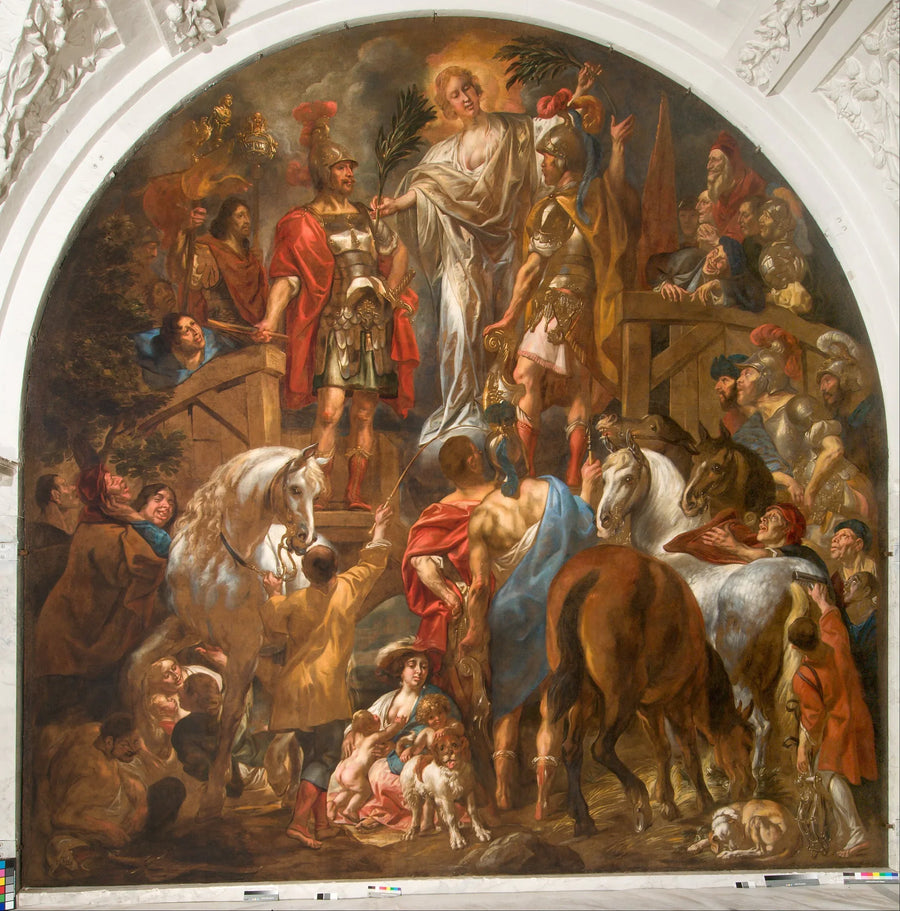 Paix entre les Romains et les Bataves - Jacob Jordaens