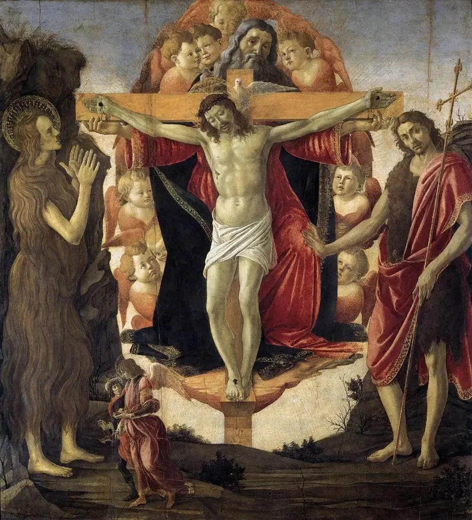 Pala delle Convertite - Sandro Botticelli image 1 copie de tableau peinte à la main