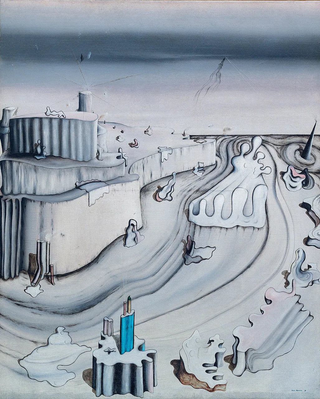 Palais du Promontoire - Yves Tanguy image 1 reproduction réalisée par Alpha Reproduction