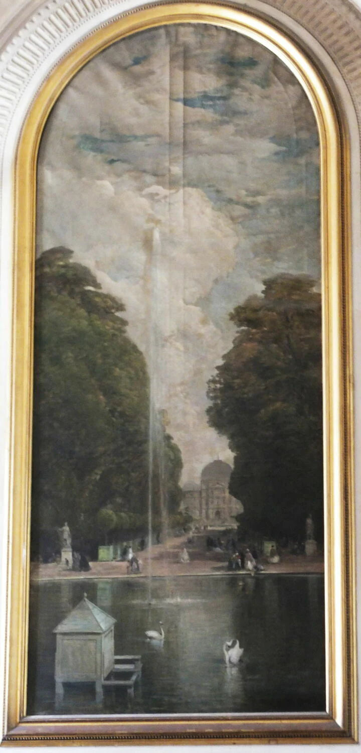 Le Palais et le jardin des Tuileries - Charles-François Daubigny