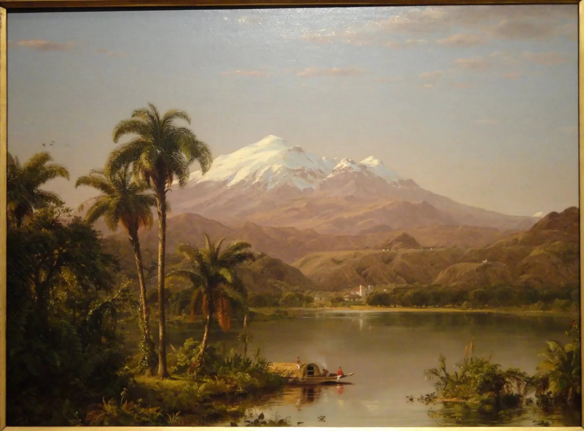 Palmiers Tamaca - Frederic Edwin Church image 1 reproduction réalisée par Alpha Reproduction