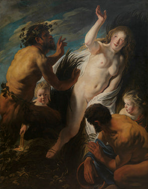 Pan en Syrinx - Jacob Jordaens