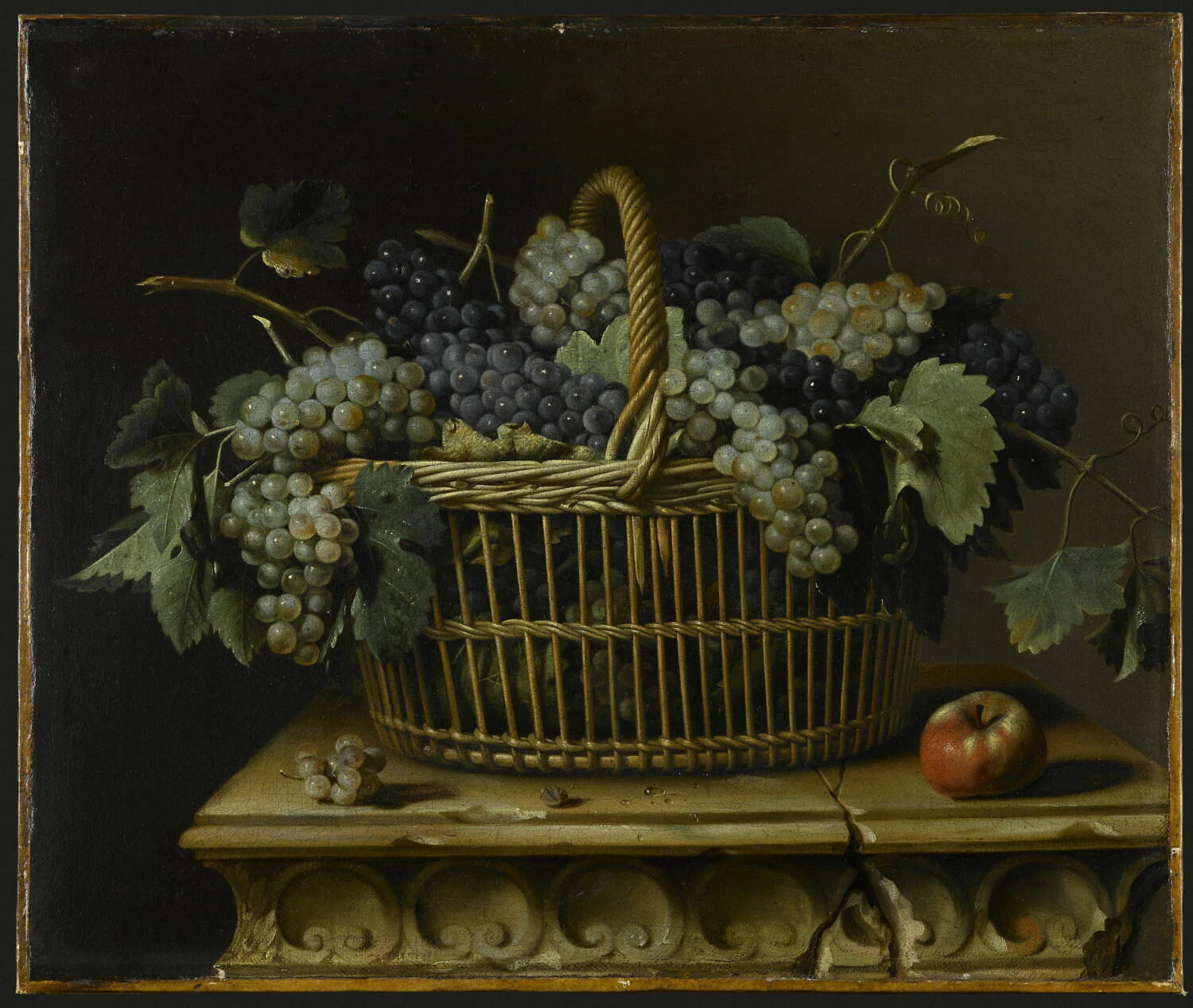Panier de raisins - Pierre Dupuis