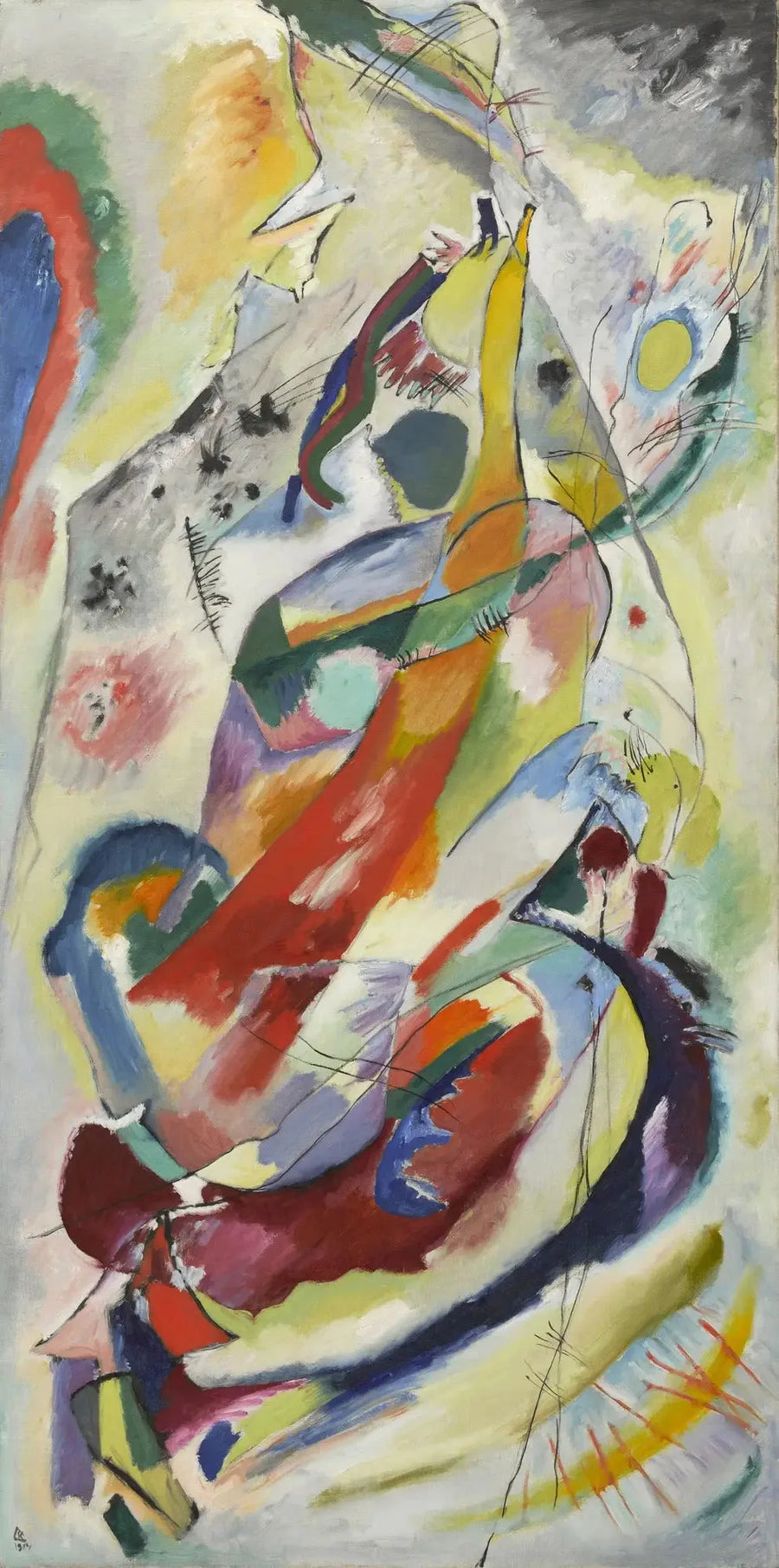 Panneau pour Edwin R. Campbell n° 1 - Vassily Kandinsky