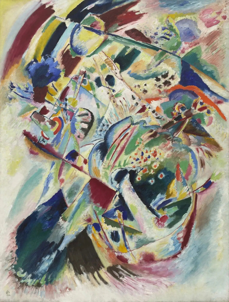 Panneau pour Edwin R. Campbell n° 4 - Vassily Kandinsky