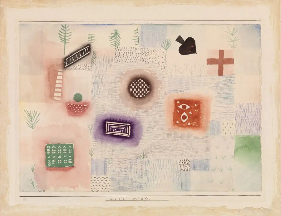 Panneaux de localisation (Ort-Zeichen) - Paul Klee