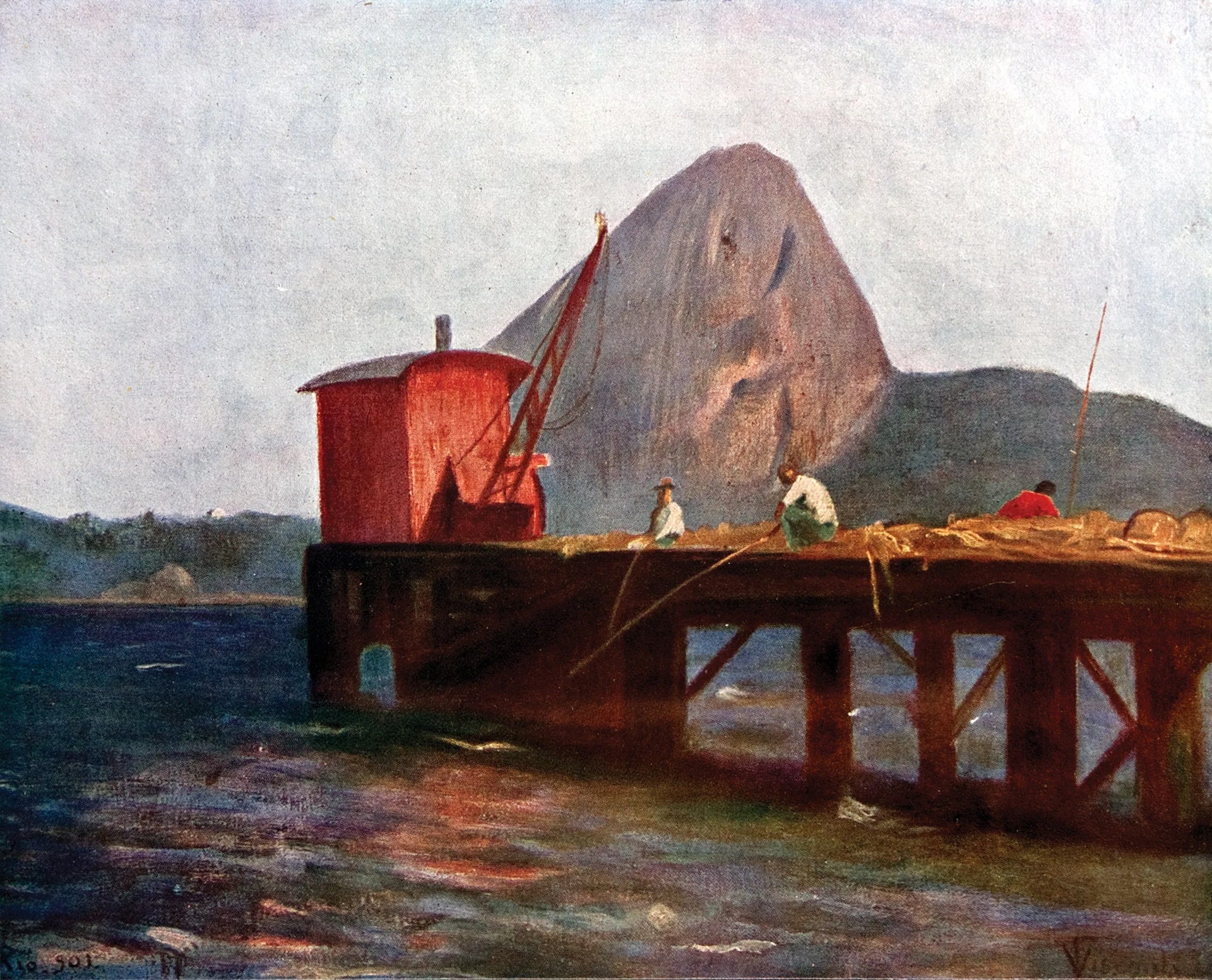 Pão de Açúcar - Eliseu Visconti image 1 copie peinte à la main à l’huile