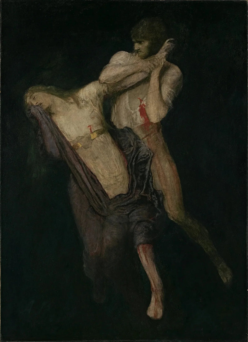 Paolo et Francesca - Arnold Böcklin