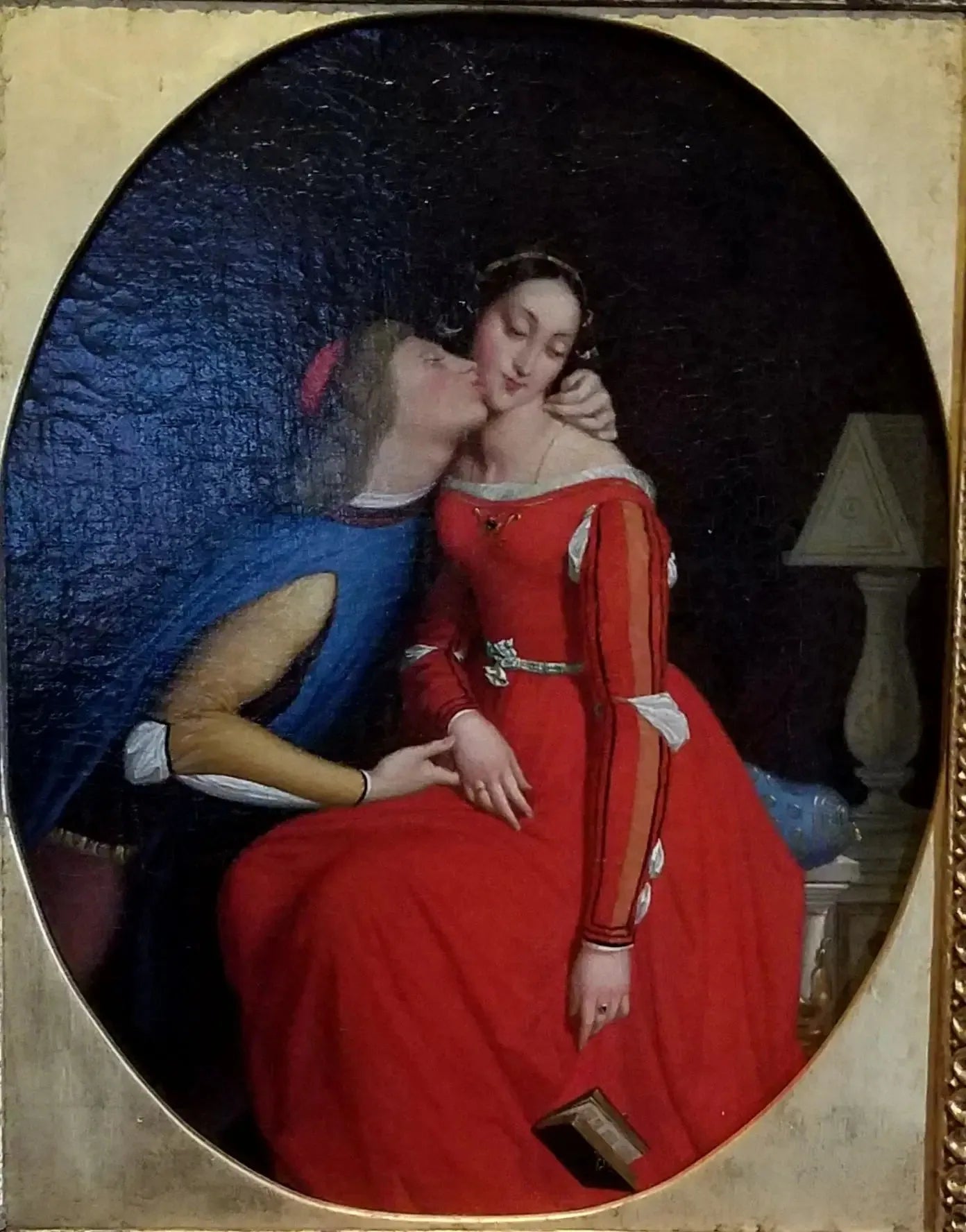 Paolo et Francesca - Jean-Auguste-Dominique Ingres image 1 reproduction de peinture à l’huile