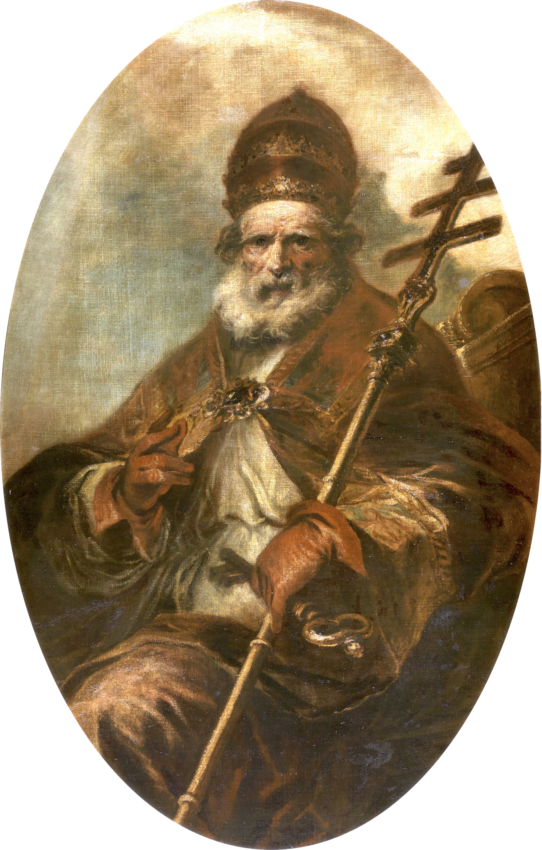 Pape Saint Léon Ier le Grand - Francisco Herrera el Mozo