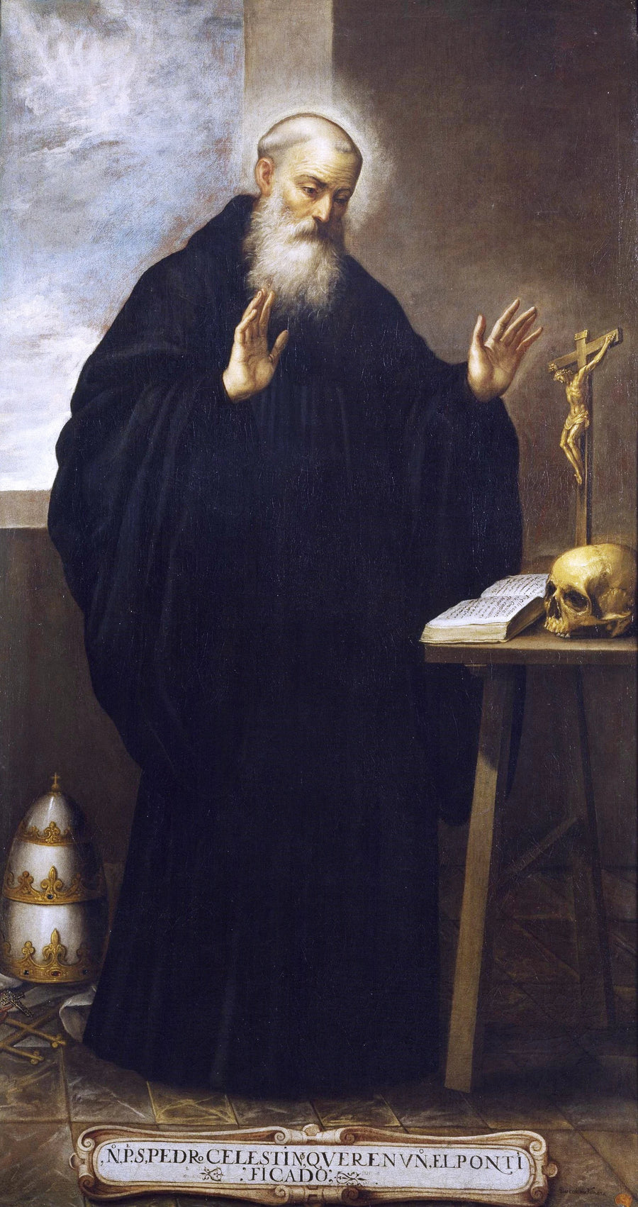 Pape saint Pierre Célestin - Bartolomé Román