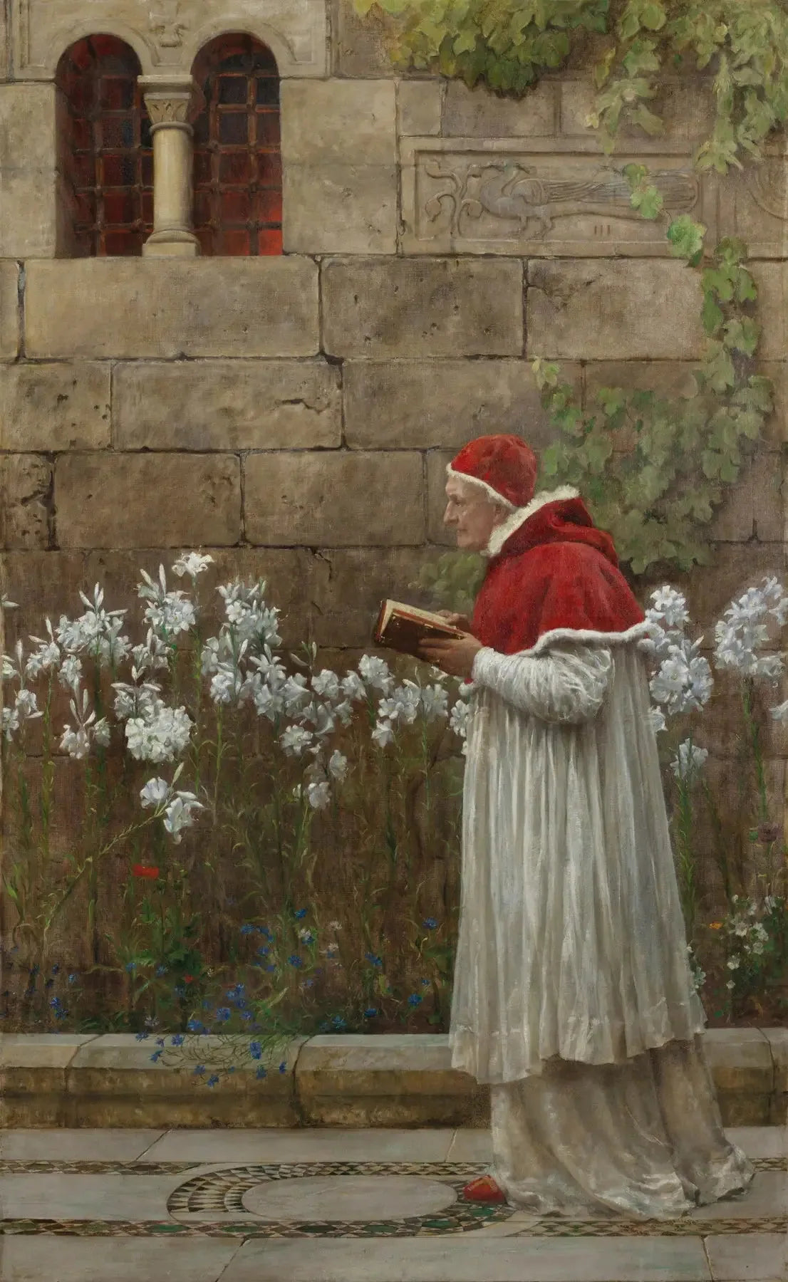 Pape Urbain VI (1896) - John Collier image 1 copie peinte à la main à l’huile
