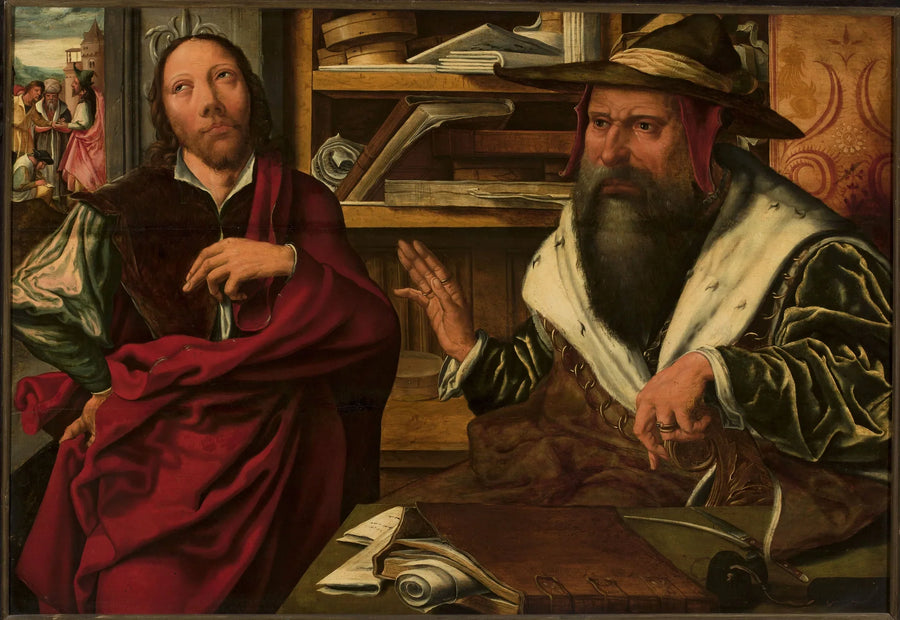 Parabole de l'intendant infidèle (Luc 16:1-13) - Marinus van Reymerswale