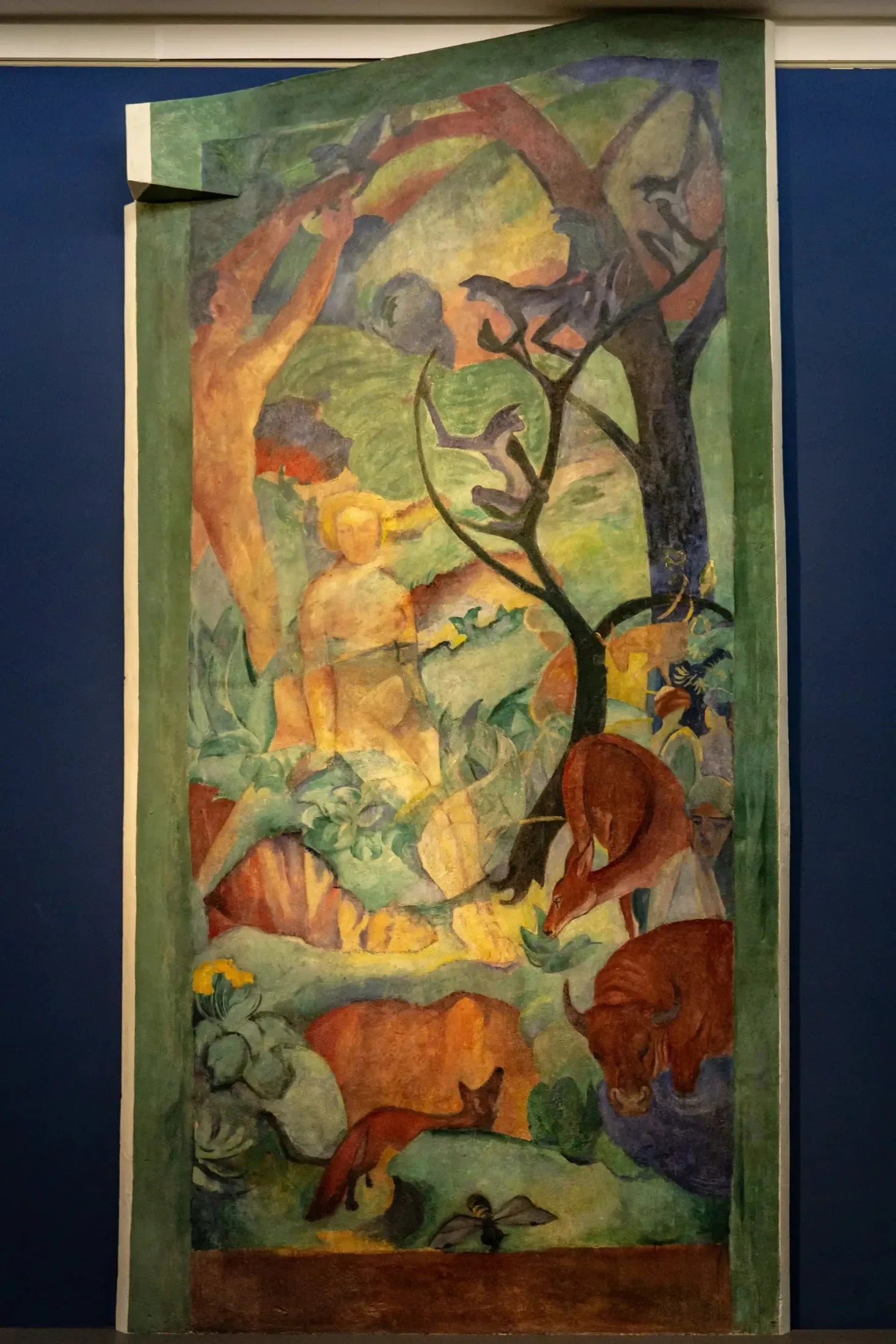 Paradis - Franz Marc image 1 copie peinte à la main à l’huile