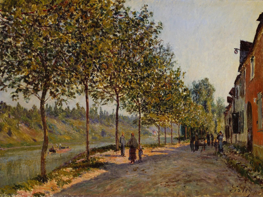 Parc à bois de Saint-Mammès - Alfred Sisley