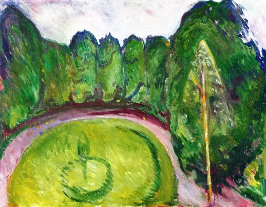 Parc - Edvard Munch image 1 reproduction d’œuvre d’art à l’huile