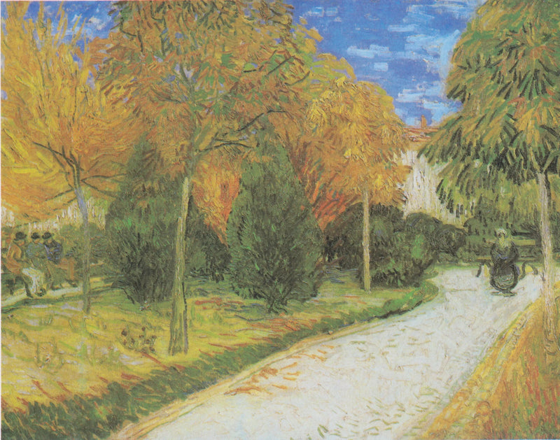Parc public d'Arles, Le - Vincent van Gogh