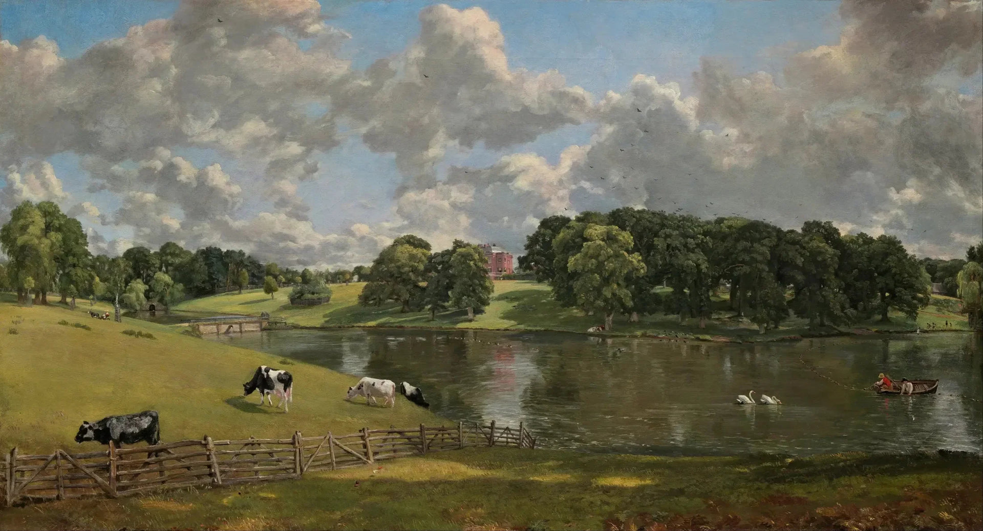 Parc Wivenhoe - John Constable image 1 tableau peint à l’huile sur toile