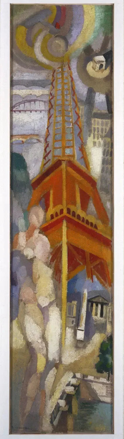 Paris, Femme et Tour Eiffel - Robert Delaunay