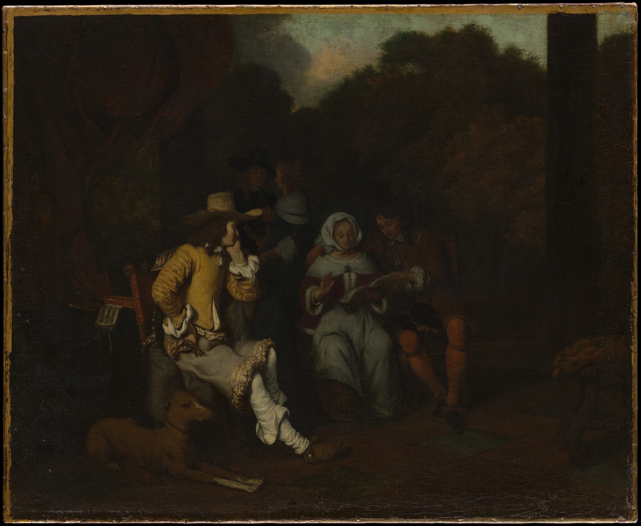 Une partie musicale - Gerbrand van den Eeckhout