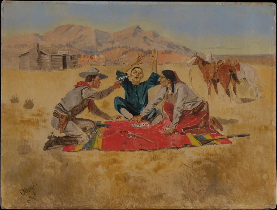 Pas une chance pour un Chinois - Charles Marion Russell