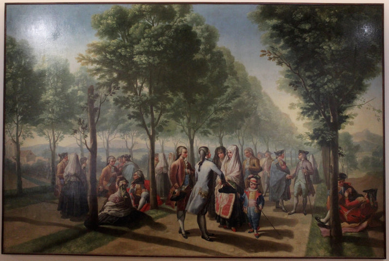 Le Paseo de las Delicias Madrid - Ramón Bayeu