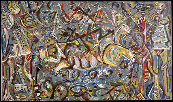 Pasiphaë - Jackson Pollock image 1 reproduction artisanale de tableau