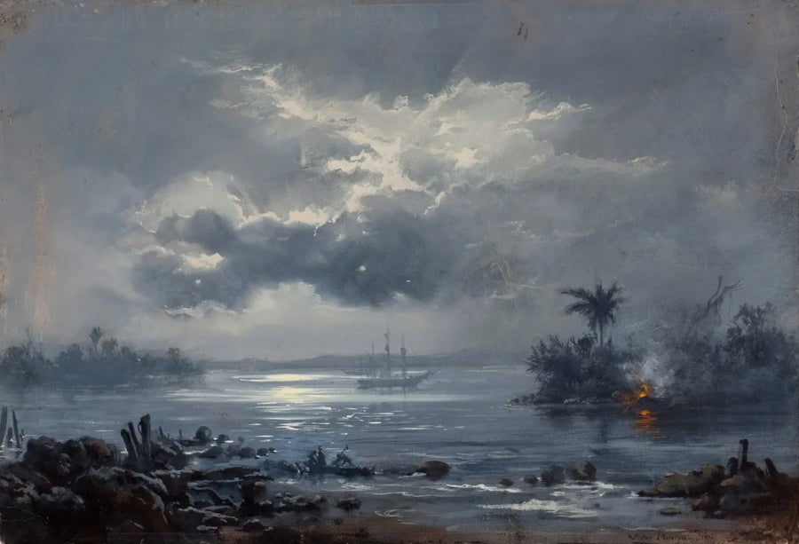 Passage Humaitá - Victor Meirelles image 1 copie de tableau peinte à la main
