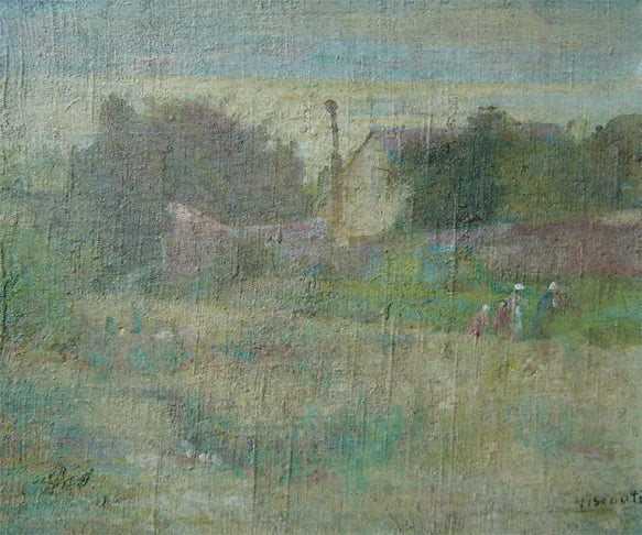 Passeio em Saint Hubert - Eliseu Visconti image 1 reproduction artisanale de tableau